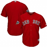 Red Sox Blank Scarlet 2018 World Series Cool Base Team Jersey Dzhi,baseball caps,new era cap wholesale,wholesale hats